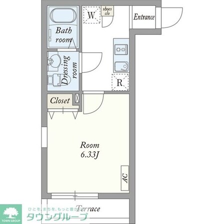 モナーク越谷の物件間取画像